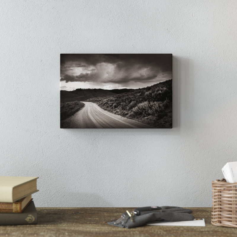 Stanley Basin Road by Alan Majchrowicz - No Frame Print on Canvas, 20cm H x 30cm W x 3.8cm D
