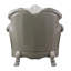 Fauteuil capitonné de 46 po de largeur Caruthers-596734521
