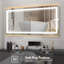 Miroir mural plat