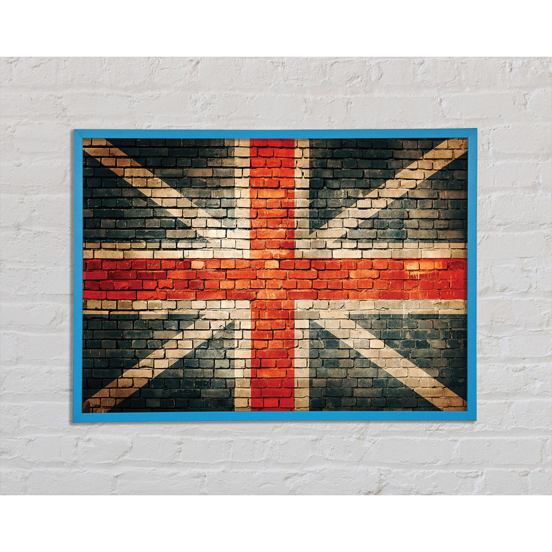 Die britische Flagge - Druck