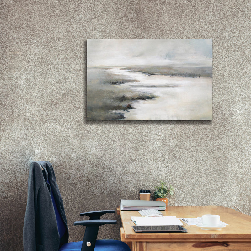 «Silent Poetry» par Karen Hale, art mural sur toile, H 26 po x l 40 po