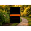 Drapeau de ligne mince orange-26193644