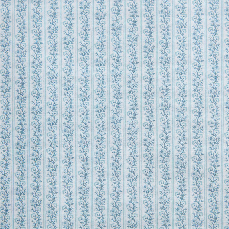 Ensemble de draps Martha Stewart, Twin, Blooming Stripe Blue
