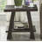 Rich Espresso Shelf End Table