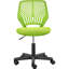 color Mid-Back Armless Mesh Padded Swivel Task Office Chair-1310091137-1250493778-1250493806
