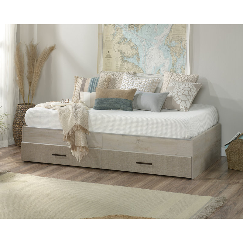 Lit de jour 2 tiroirs Hampshire par Beachcrest Home?