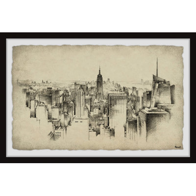 NY City Skyline - Single Picture Frame Print