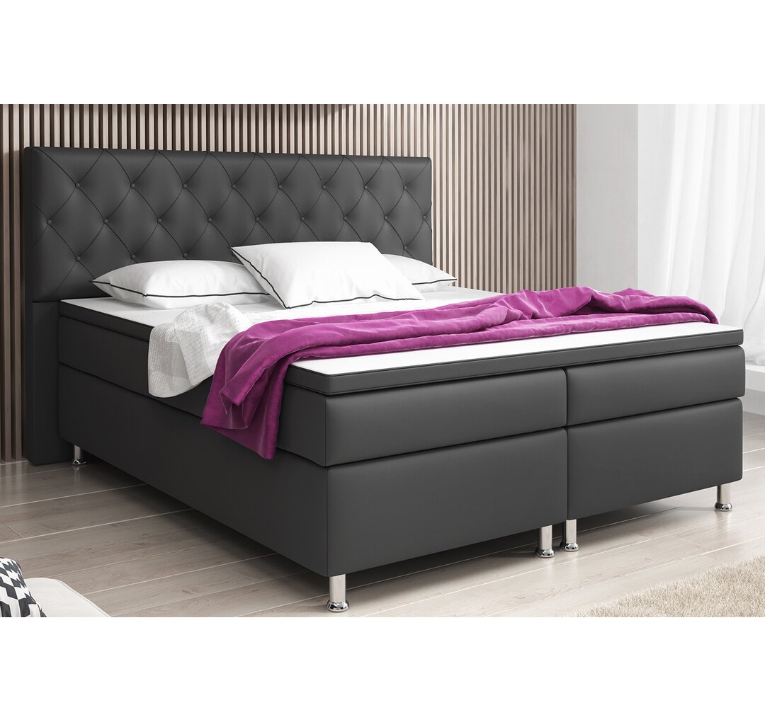 Boxspringbett Fayette mit Topper