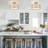 Modern Drum Linen Semi Flush Mount Ceiling Light Fixture-197076698