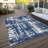 Malek Indoor/Outdoor Area Rug with Non-Slip Backing-772051175