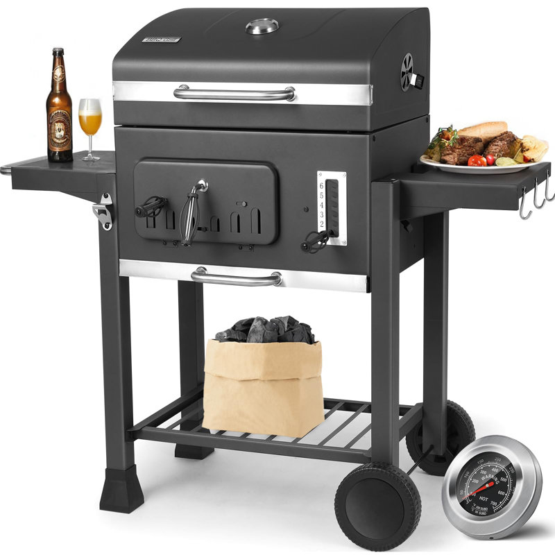 LIFERUN 61cm W Charcoal Grill