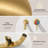 Wall Mount Bathroom Faucet with Single Handle Design and Brass Construction-135348937