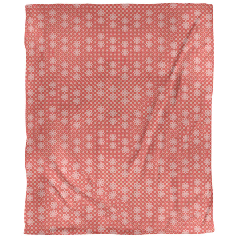 Housse de couette simple Katelyn Elizabeth, Housse de couette pour très grand lit, Polyester brossé, Rouge