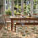 Lohome Forest Washable Area Rug Ultra-Thin Boho Soft Non Slip Stain Resistant Woodland Jungle Carpet