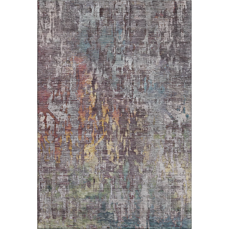 Premium Machine Washable Kelton AMF1237 Modern Rug