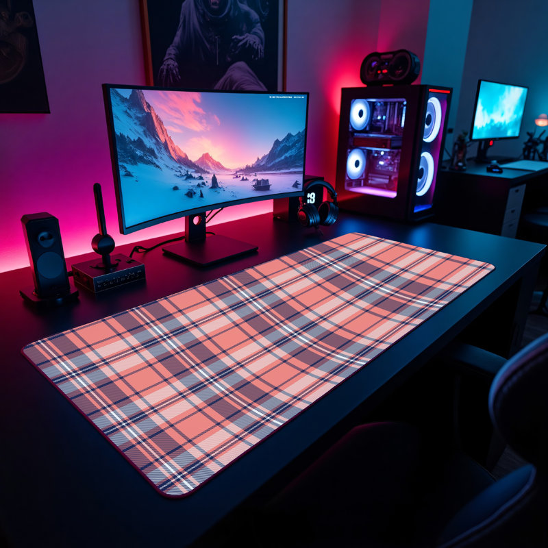 Polyester Desk Pad, 23.6x13.8