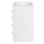 Meuble-lavabo de 24 po avec lavabo en céramique intégré, rangement spacieux et tiroirs à fermeture en douceur pour petites et moyennes salles de bain, blanc-961159417