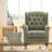 Angiolino Upholstered Button Tufted Small Accent Chair Armchair-1381443098