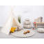 Round Hella Geometric Wool Hand Woven Area Rug-38568242