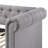 Smoke Gray Fabric Daybed W/Trundle (Twin)