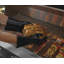 Gants de barbecue isolés