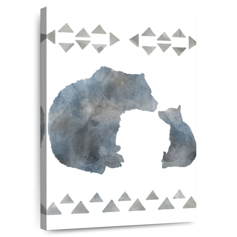 Brampt Little Man Cave Bears, 30" H x 20" W