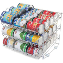 Canned Food Storage Dispenser for Kitchen Cabinets or Pantry, 2-Tier B –  MyGift