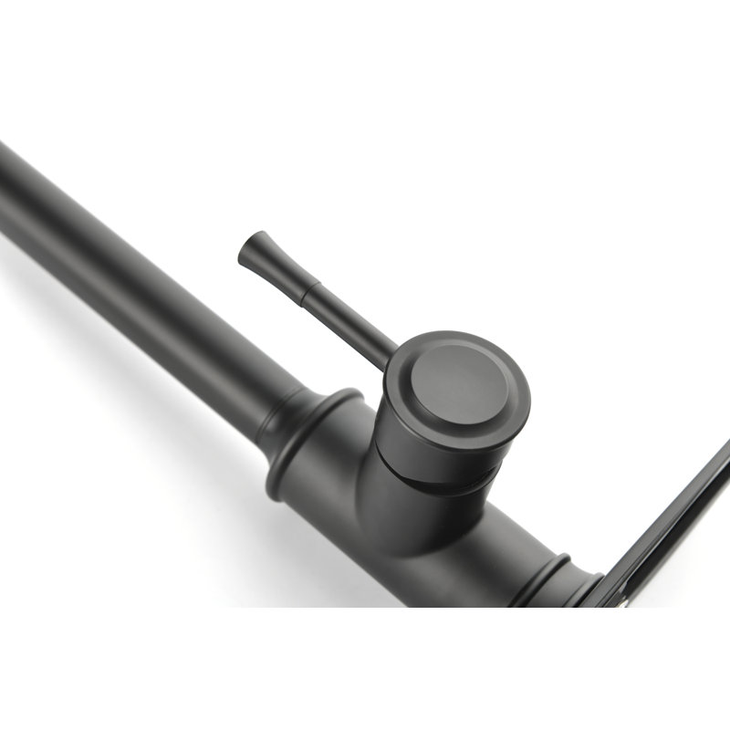 Single Handle High Arc Pull Out Kitchen Faucet,Single Level Stainless Steel Kitchen Sink Faucets With Pull Down Sprayer