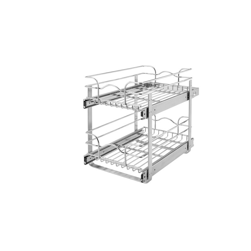 2 Tier Pull Out Drawer, 12" W x 18" D