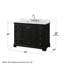 Ensemble de meuble-lavabo simple 48 "avec miroir Deborah-80209506-40066020