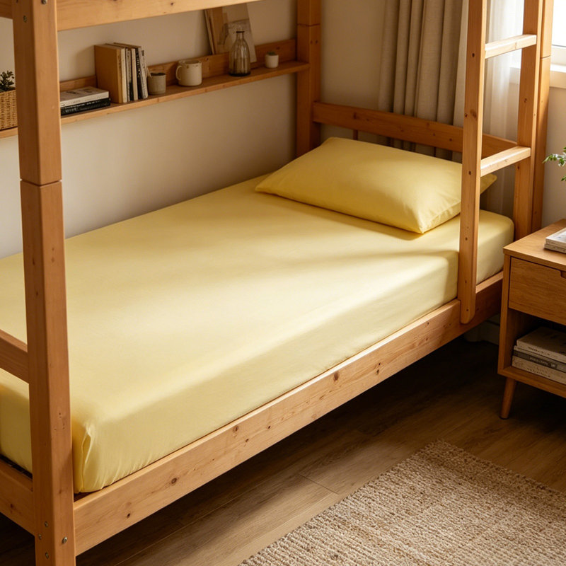 Fitted Sheet, Yellow
