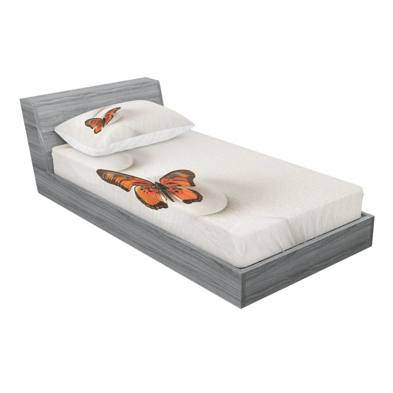 Microfiber Sheet Set, Twin XL Sheet Set with Fitted Sheet