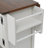 54" Farmhouse Kitchen Island with Drop Leaf, Power Outlet, Kitchen Storage Cart with 2 Doors, 2 Drawers, Rolling Kitchen Island on 4 Large Wheels with Spice Rack for Kitchen, Dining Room-129164232