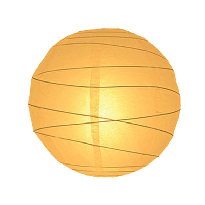 35cm H Paper Round Pendant Shade ( Clip On )