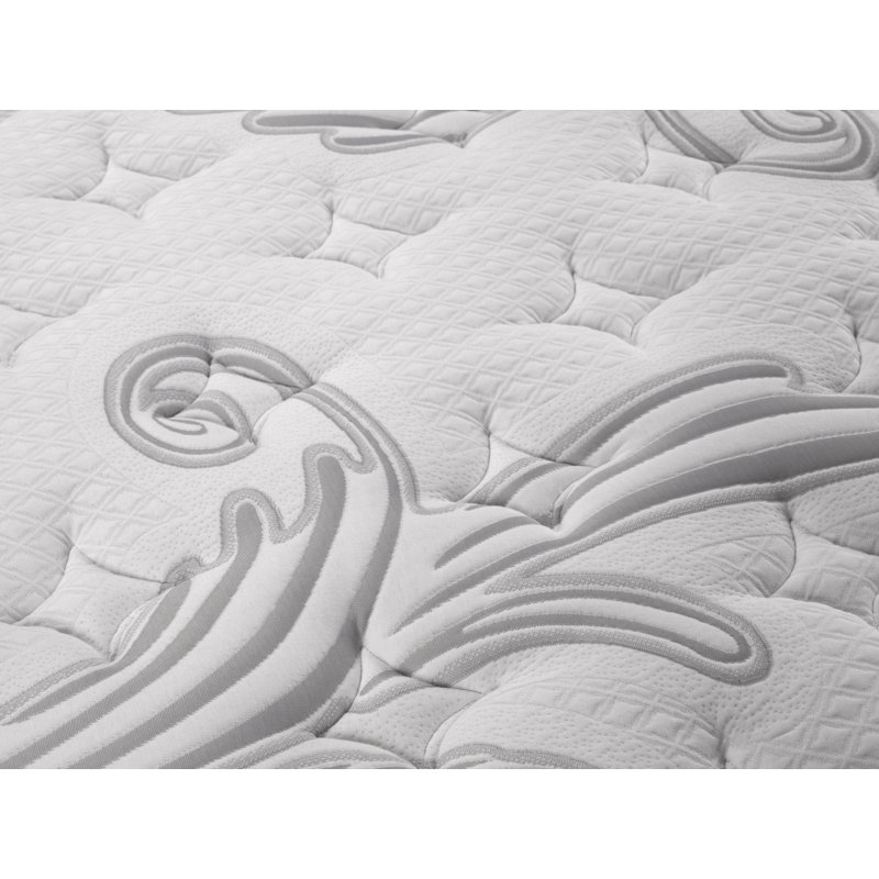 Matelas en mousse viscoélastique imprégnée de gel 10 po Alwyn Home Scioli, Très grand