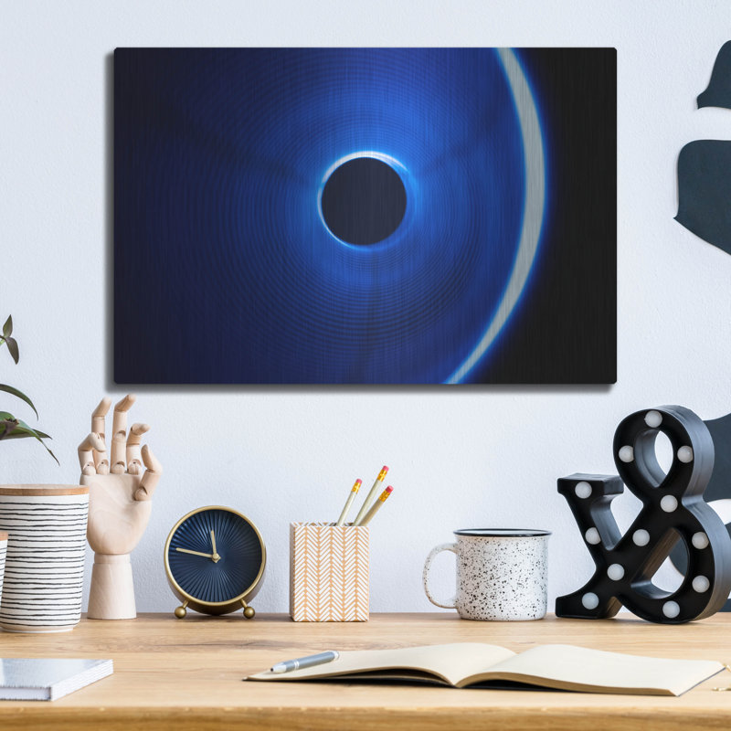 Art mural en métal «Sound Waves» par Luxe Portfolio, H 12 po x l 16 po