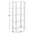 Villenova 70" H x 32" W x 16" D Solid Wood Bookcase-1134485295