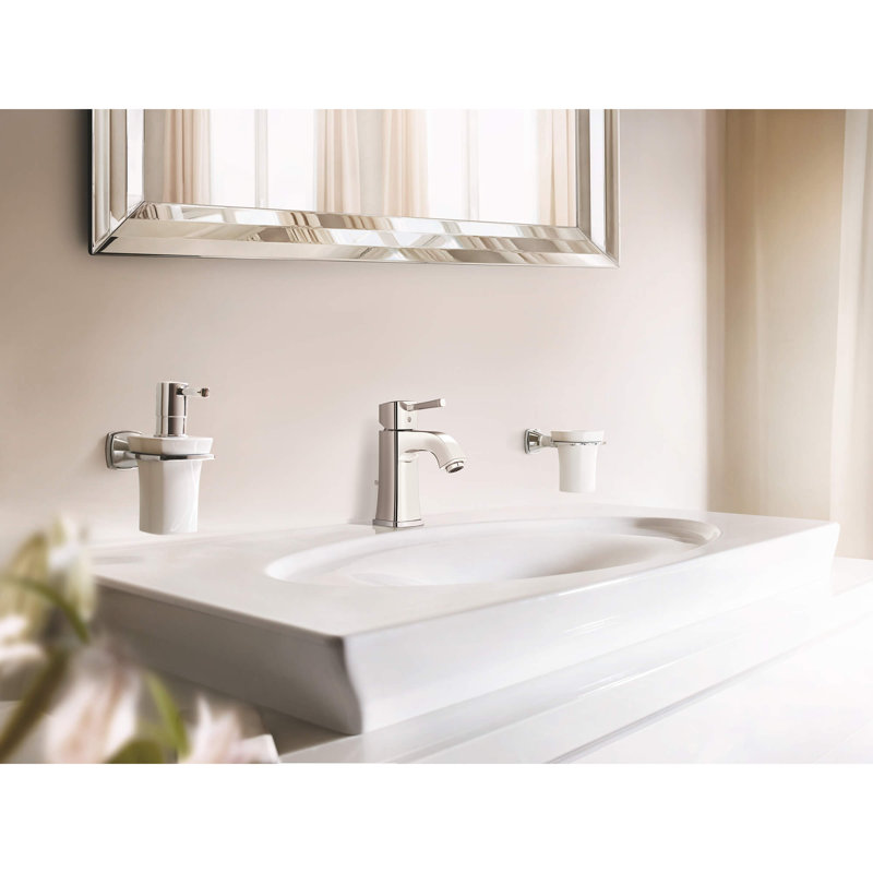 Porte-brosse à dents et gobelet Grandera®, Chrome ciel étoilé