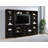 Monticello 2-Drawer Media Tower Cappuccino