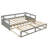 Wooden Daybed With Trundle Bed And Two Storage Drawers, Sofa Bed For Bedroom Living Room,Guest Room-114220673