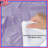 Purple Geometric Texture Comforter-123991785