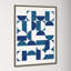 Bauhaus Inspired Geometric 1 N Blue And Teal by The Creative Bunch Studio-184242977-184243418