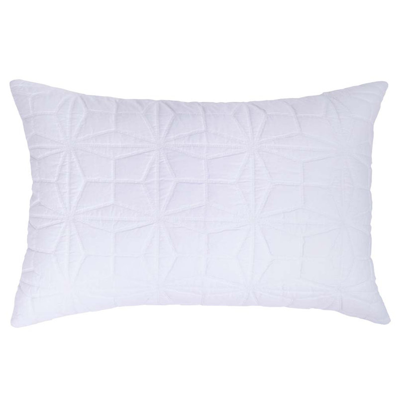 Gerdemie Cotton Blend Sham, White, King