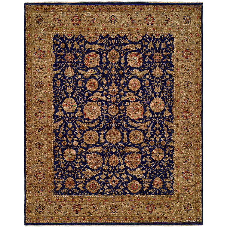 Diphu Wool Oriental Indoor Rug