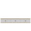 Meuble télé mural moderne, chêne saphir et blanc, 70,9 po x 10,0 po x 11,6 po | 100% panneau de particules enduit de mélamine, épaisseur: 0,7 pouce | Conception élégante, peu encombrante, parfaite pour les salons contemporains et les espaces de divertissement-624112482