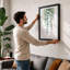 Weeping Eucalyptus Botanical - Framed Print-1821358000-1821358002