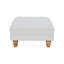 90cm Wide Tufted Rectangle Cocktail Ottoman