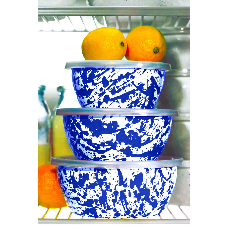 Swirl Dining Bowl, Cobalt Swirl