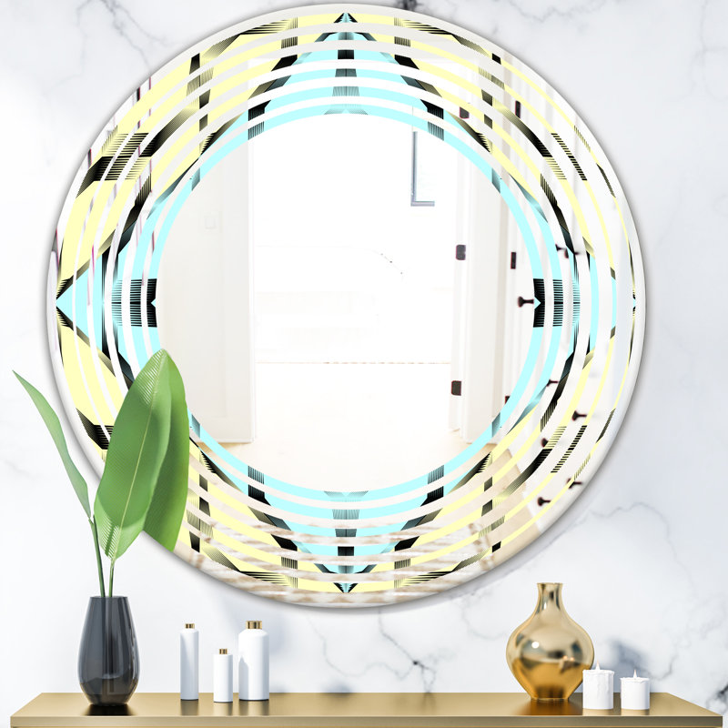 Miroir mural Wave, H 31,5 po x l po