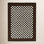 Joshuah Brown Cream Checkered Shag Rug